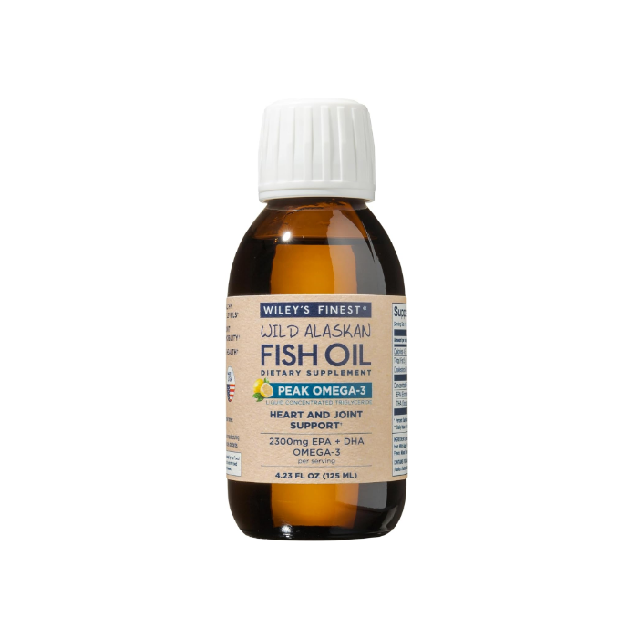 Wiley's Finest Peak Omega-3 Liquid, 4.23 fl. oz.
