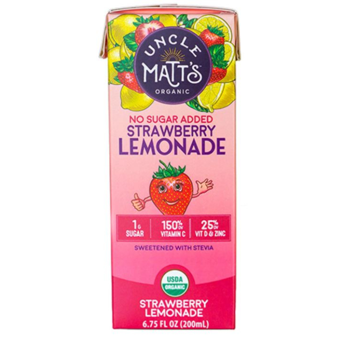 Uncle Matt's Strawberry Lemonade - Main Individual Package