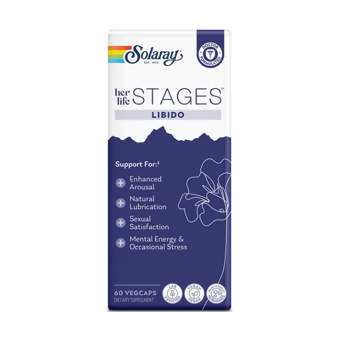 Solaray Her Life Stages Libido, 60 Veggiecaps