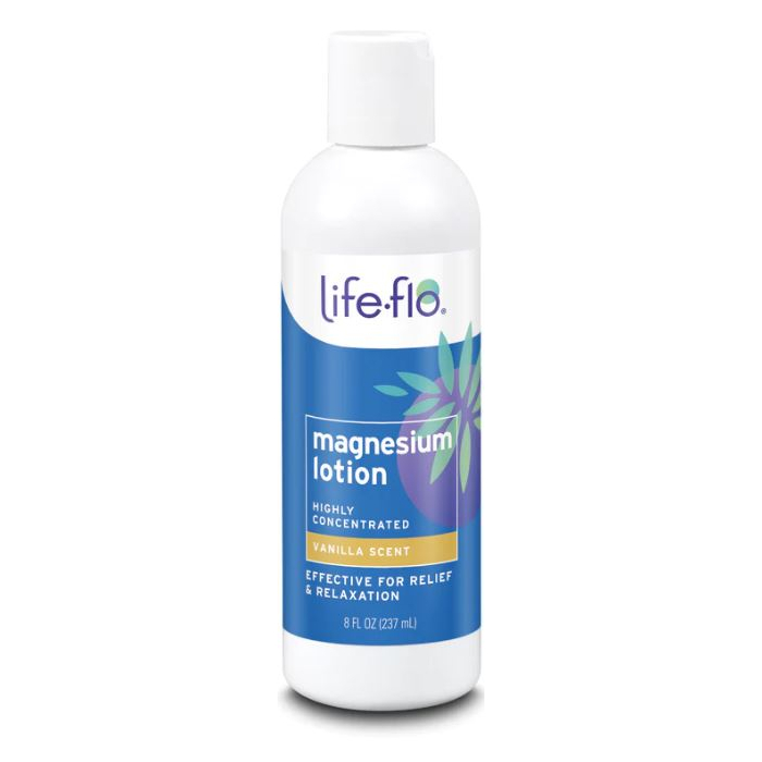 Life Flo Magnesium Lotion, Vanilla,  8 oz.