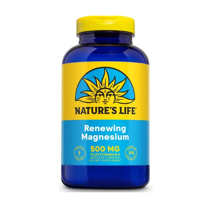 Nature's Life Magnesium 500 mg, 250 Capsules