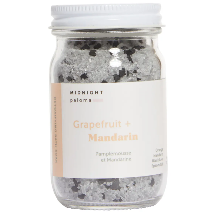 Midnight Paloma Grapefruit + Mandarin Detox Bath Soak, 4 oz. 