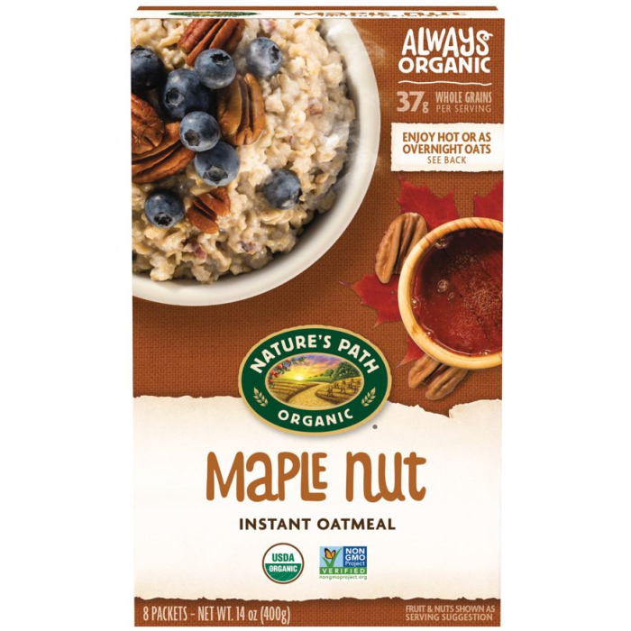 Nature's Path Maple Nut Oatmeal - Main
