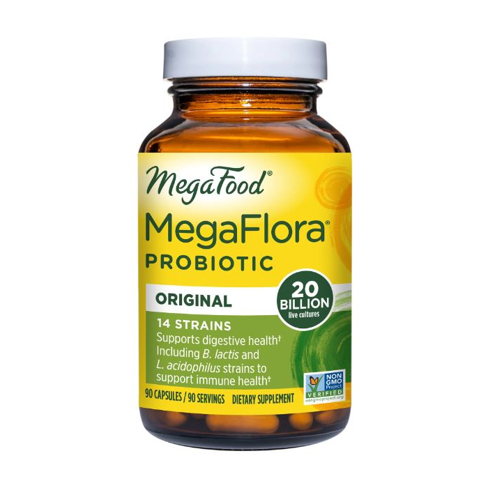 MegaFood MegaFlora® Probiotic Original, 90 tablets
