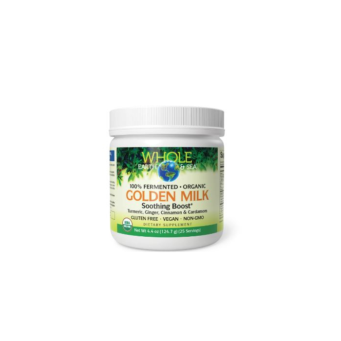 Natural Factors Whole Earth Sea Golden Milk - Main