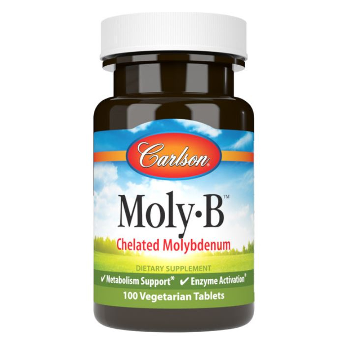 Carlson Molybdenum, 100 tablets