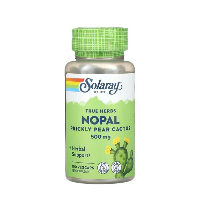 Solaray Nopal Prickly Pear Cactus, 100 capsules