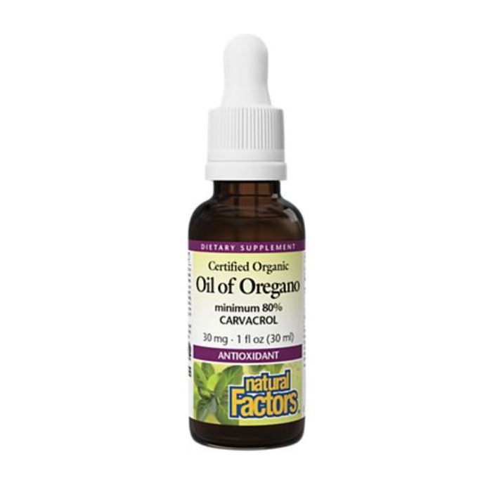Natural Factors Oil Of Oregano Organic - Main