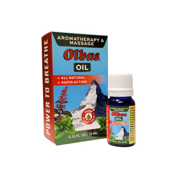 Olbas Herbal Body Massage Oil - Main