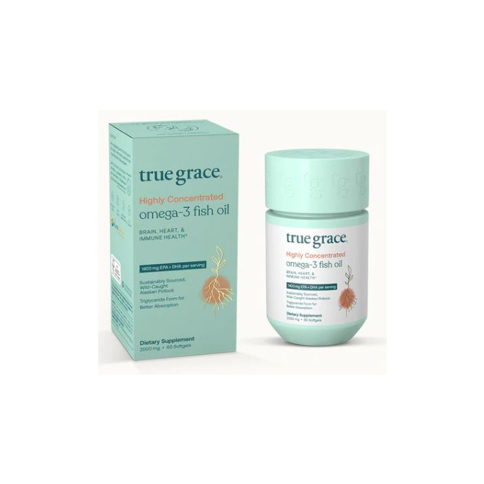 True Grace Omega-3 Fish OIl - Main