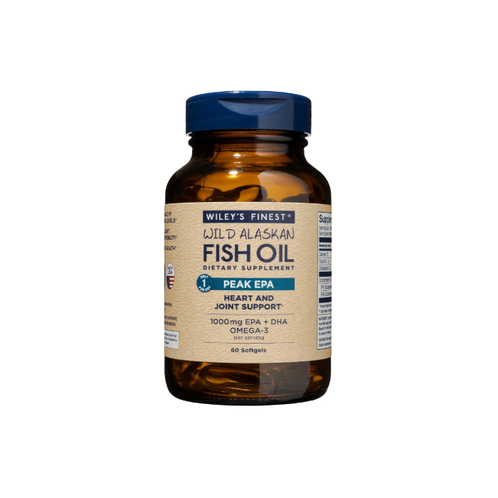 Wiley's Finest Peak EPA, 60 Fish Softgels