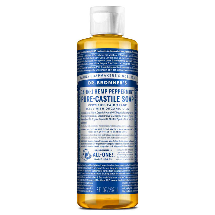Dr. Bronner's Peppermint Castile Soap - Main