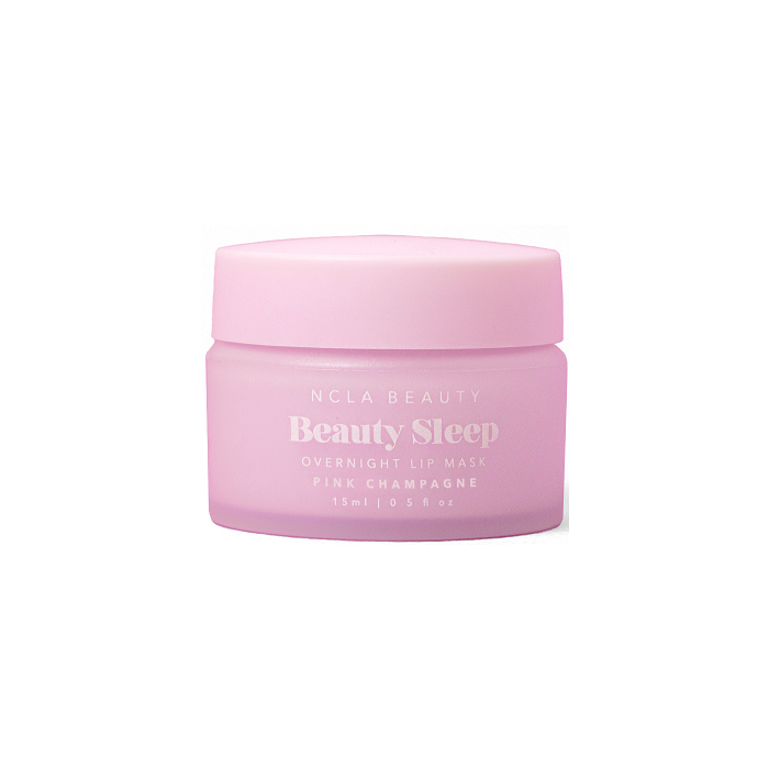 NCLA Beauty Sleep Overnight Pink Champagne Lip Mask,3 oz. 