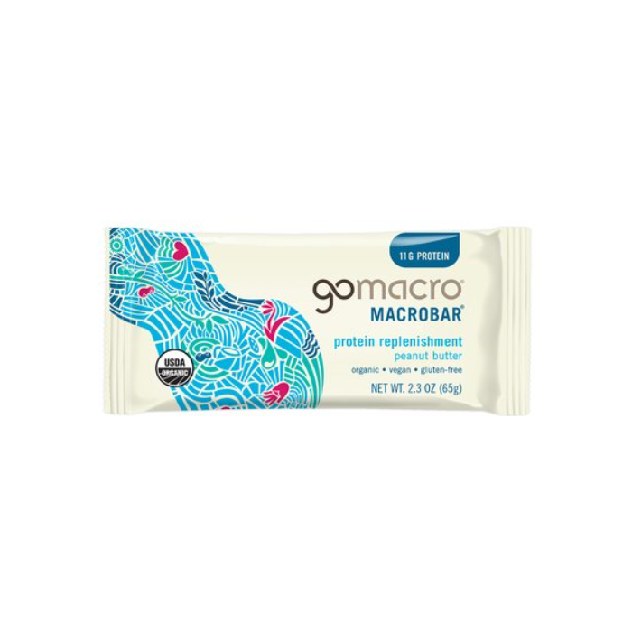 GoMacro Peanut Butter Protein Replenishment Bar, 2.3oz