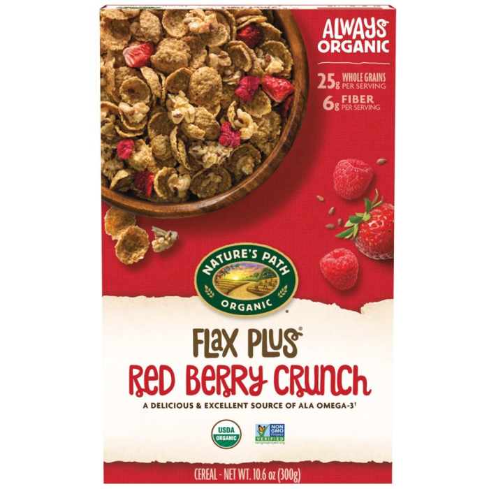 Nature's Path Red Berry Crunch Cereal, 14 oz.