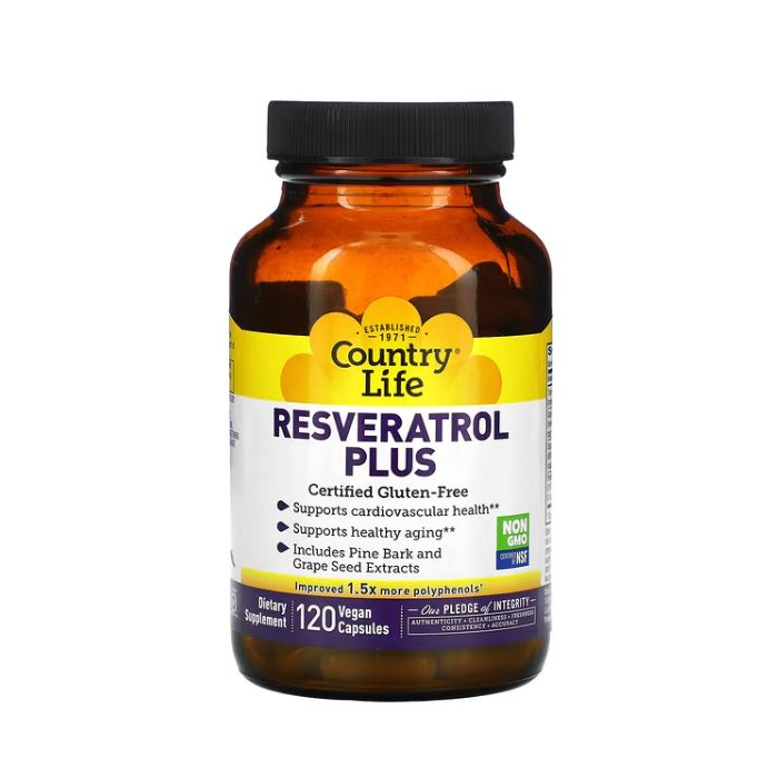 Country Life Resveratrol Plus - Main