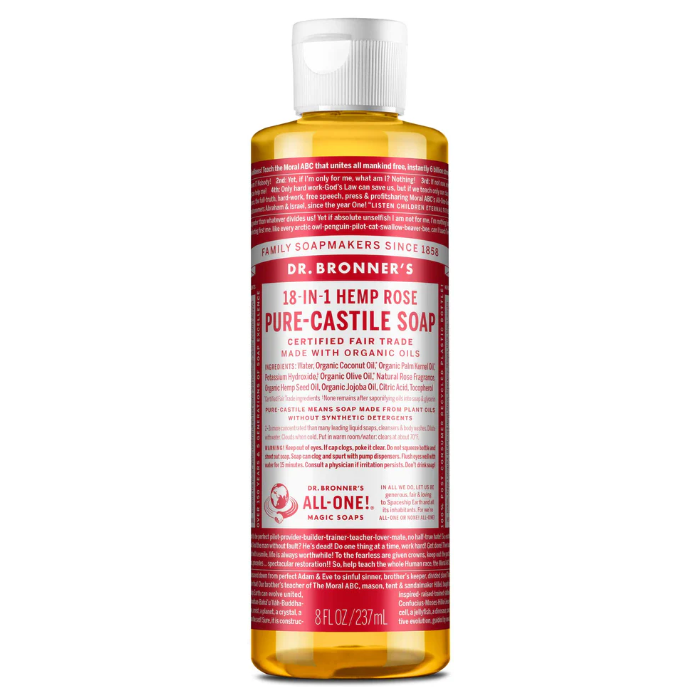 Dr. Bronner's Rose Castile Soap - Main