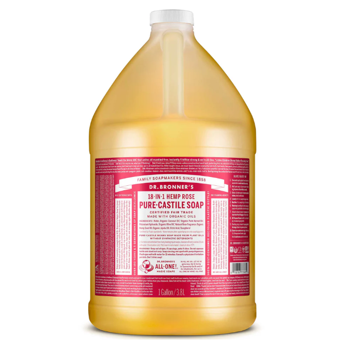 Dr. Bronner's Rose Castile Soap - Main