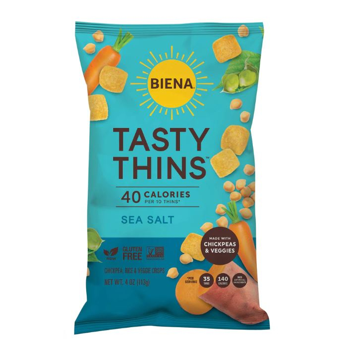 Biena Tasty Thins Sea Salt - Main