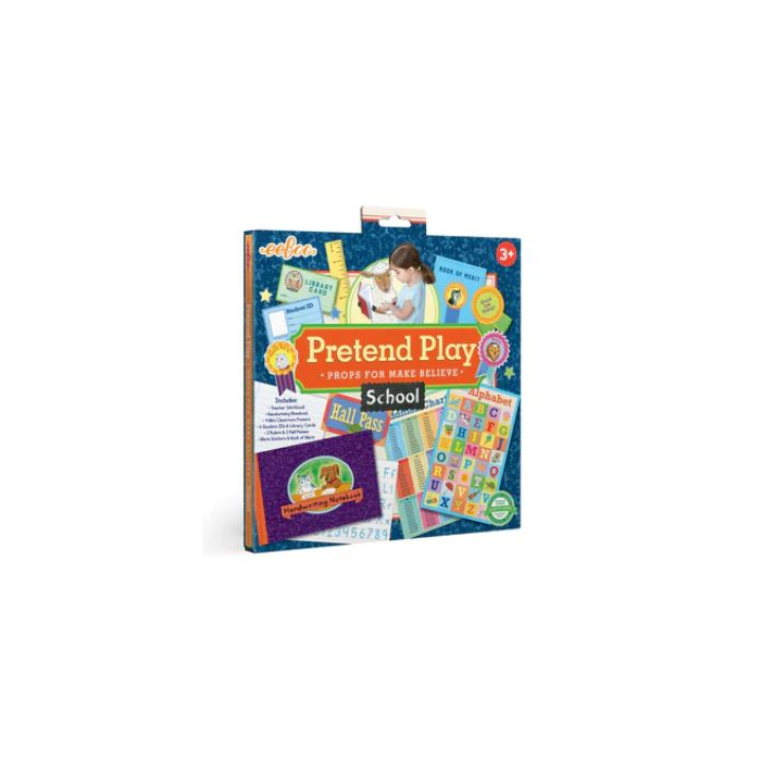 Eeboo Play School Reusable Stickers - Main