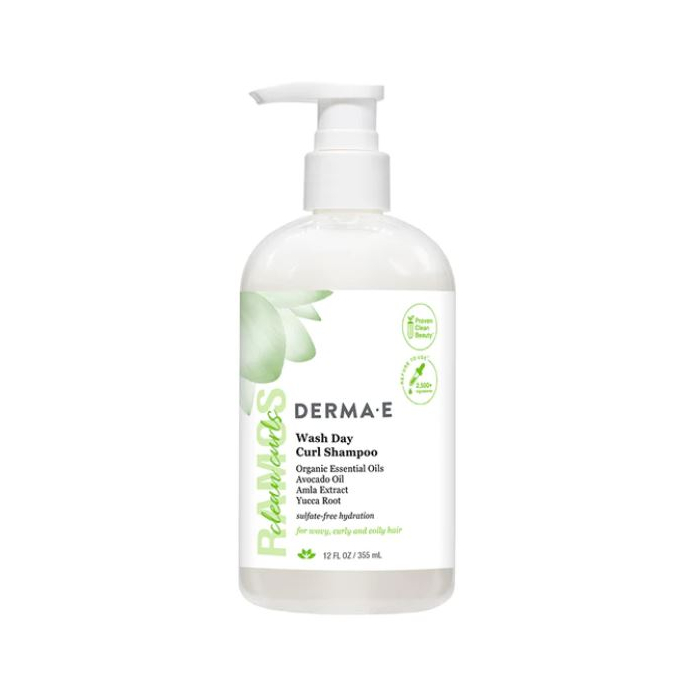 Derma E Wash Day Curl Shampoo, 12 oz.