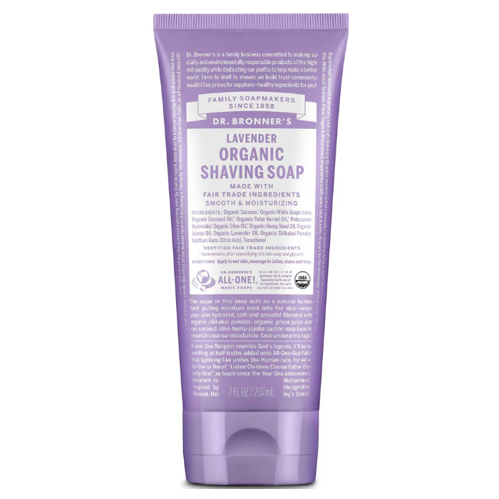 Dr. Bronner's Lavender Shaving Soap - Main 