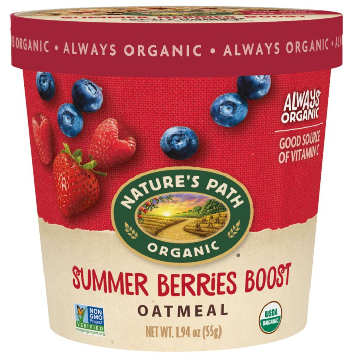 Nature's Path Summer Berries Oatmeal Cup - Main