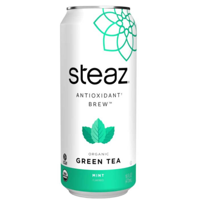 Steaz Organic Green Tea Mint - Main