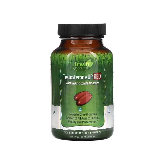 Irwin Naturals Testosterone Red Up, 32 Liquid Soft-Gels