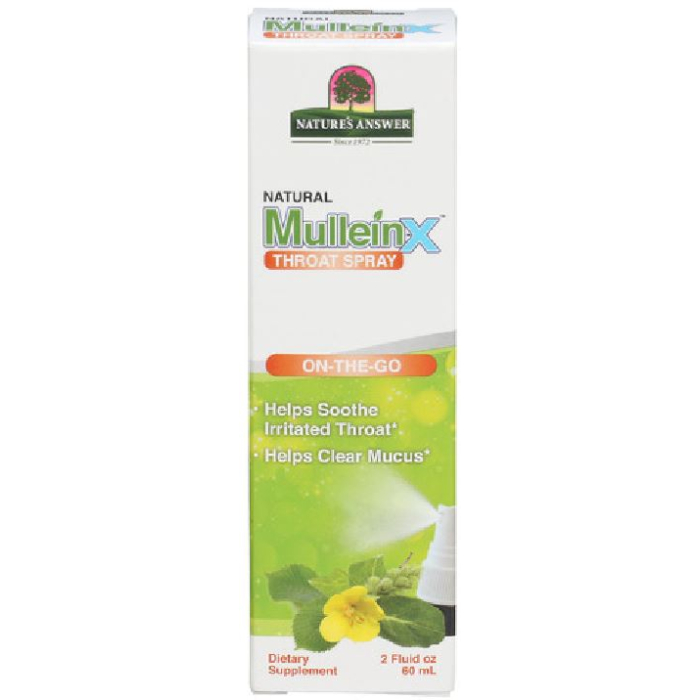 Nature's Answer Mulleinx Throat Spray - Main