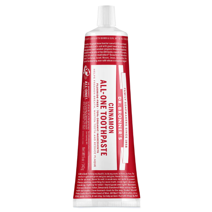 Dr. Bronner's Cinnamon Toothpaste - Main 