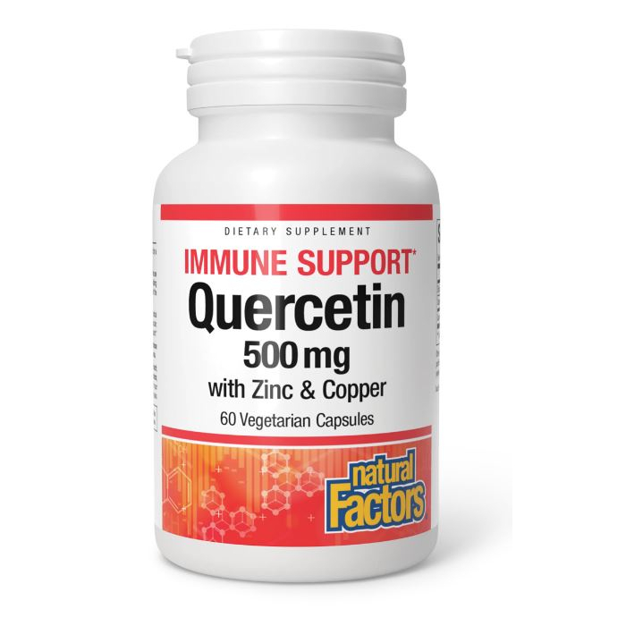 Natural Factors Quercetin Zinc Copper - Main