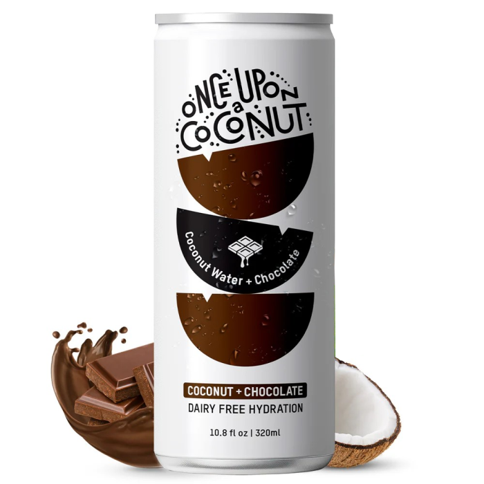 Once Upon a Coconut Chocolate + Coconut Water - Front view