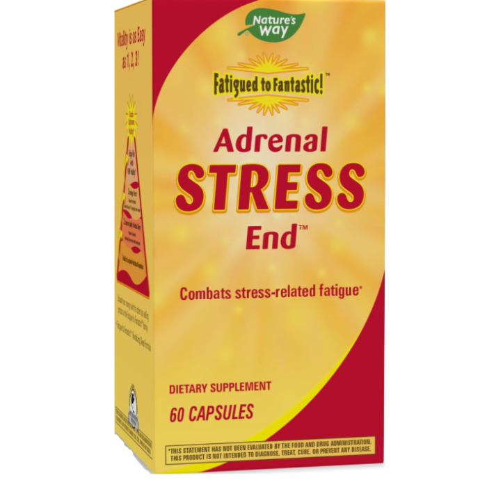 Nature's Way Fatigued to Fantastic Adrenal Stress End, 60 Capsules