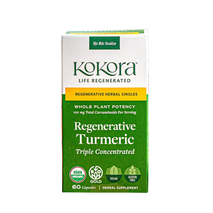 Kokora Regenerative Turmeric - Front view