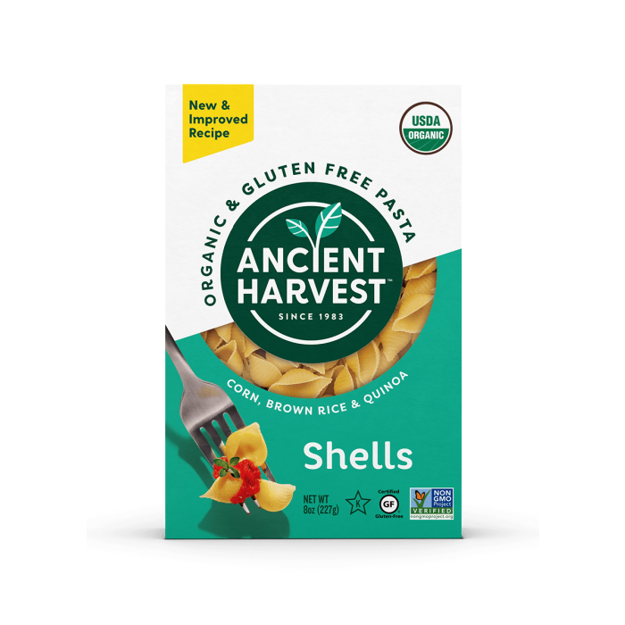 Ancient Harvest Gluten Free Shells Pasta