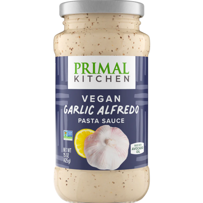 Primal Kitchen No-Dairy Garlic Alfredo Sauce, 16 fl. oz.