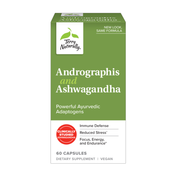 Terry Naturally Andrographis and Ashwagandha - Main
