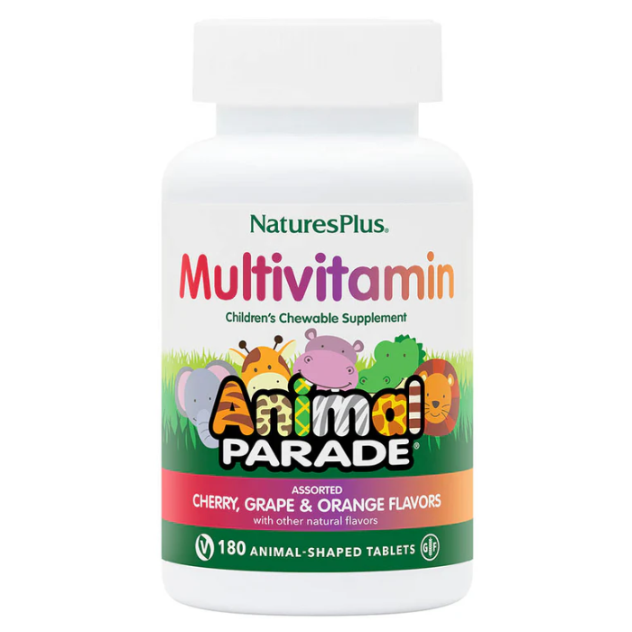 Nature's Plus Children's Animal Parade Multivitamin, 180 Chewable Animals