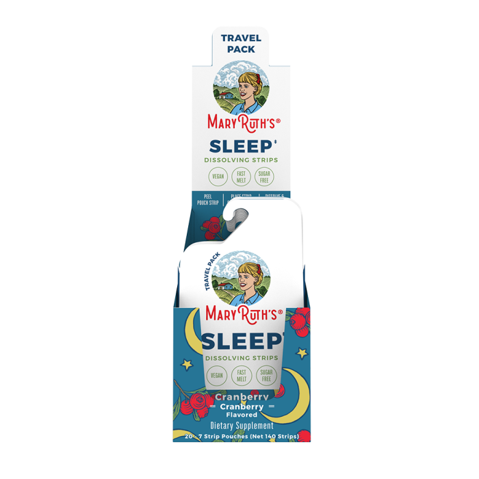 Mary Ruth's Sleep Strips - Front view