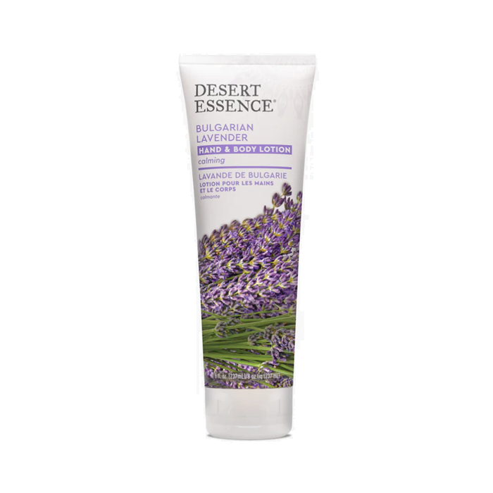 Desert Essence Organic Bulgarian Lavender Hand And Body Lotion, 8 fl.oz.
