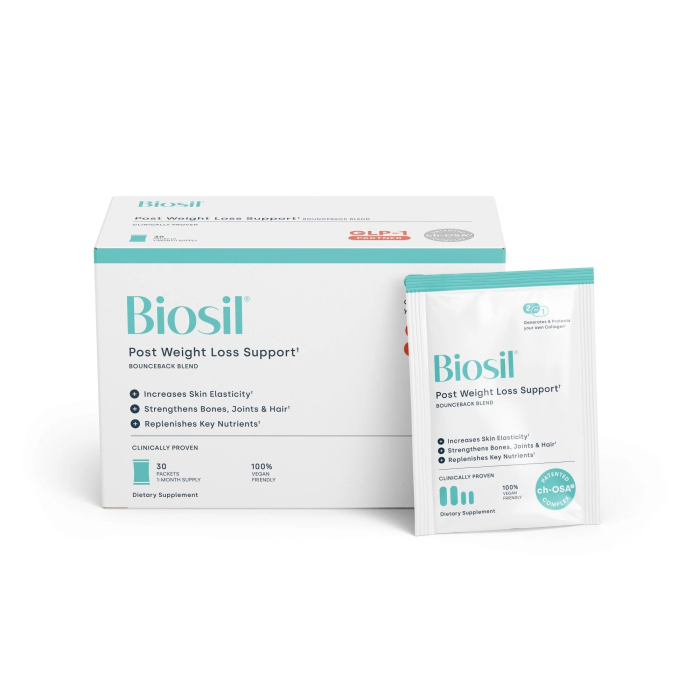 Biosil Post Weight Loss Support, 60 Capsules