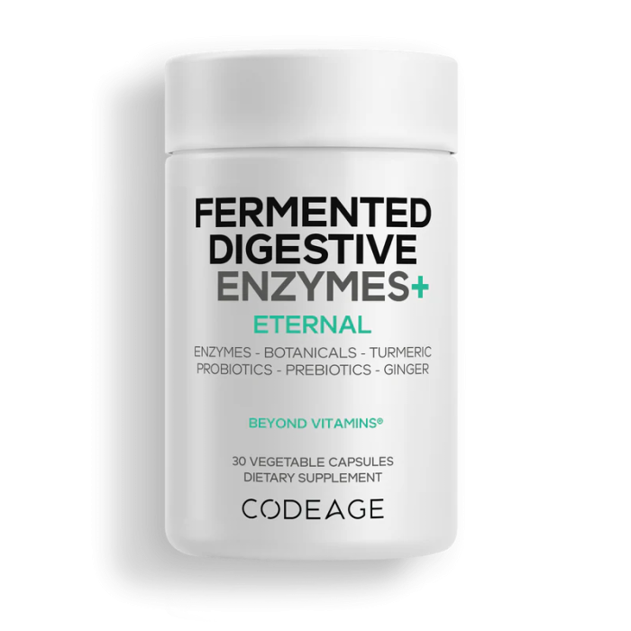 Codeage Fermented Digestive Enzymes - Front view