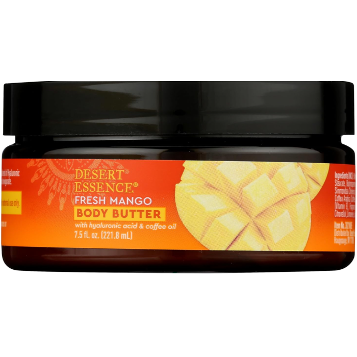 Desert Essence Fresh Mango Body Butter, 7.5 oz.