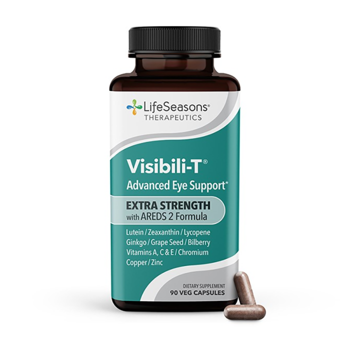 LifeSeasons Visibili-T Extra Strength Eye Health Complex - Front view