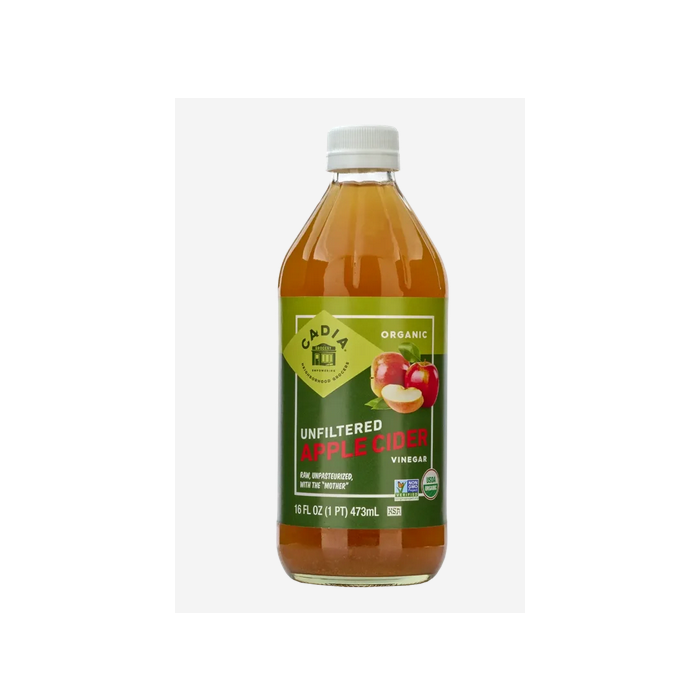 Cadia Organic Unfiltered Apple Cider Vinegar, 16 fl. oz.