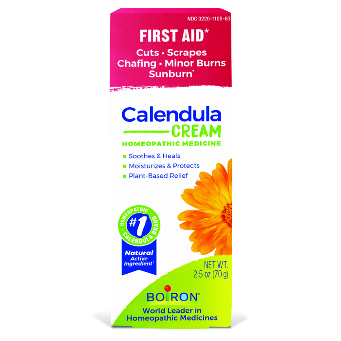 Boiron Homeopathic Calendula Cream, 2.5 oz