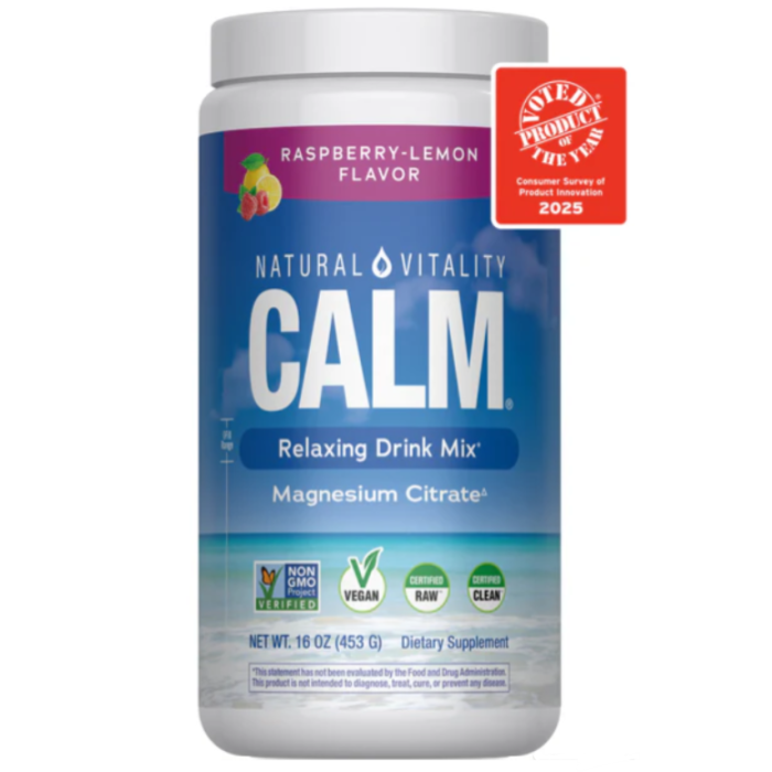 Natural Vitality Raspberry Lemon - Main