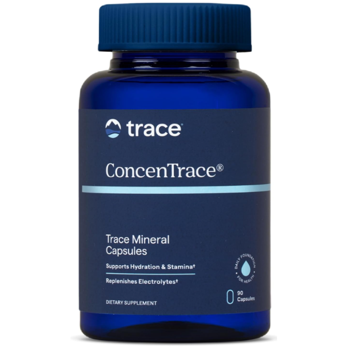 Trace Minerals ConcenTrace Trace Mineral Capsules, 90 Capsules