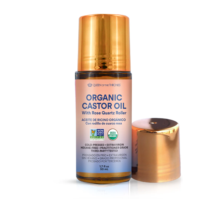 Queen of the Thrones Organic Castor Oil Roll On - Main